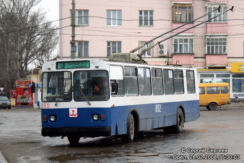 Орёл, ЗиУ-682В № 052