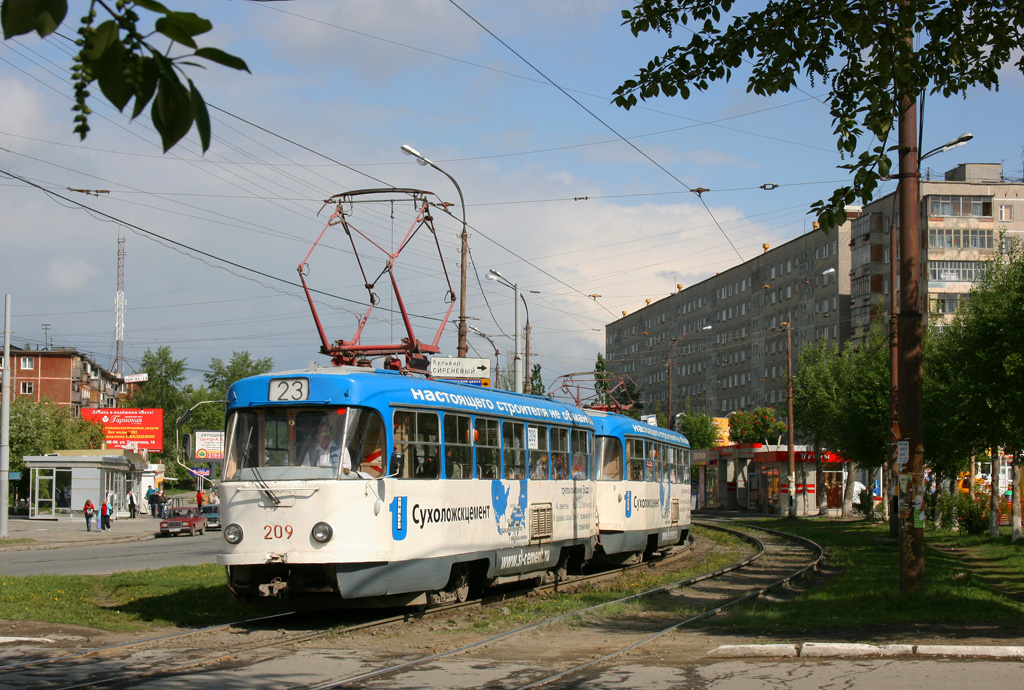 Екатеринбург, Tatra T3SU № 209