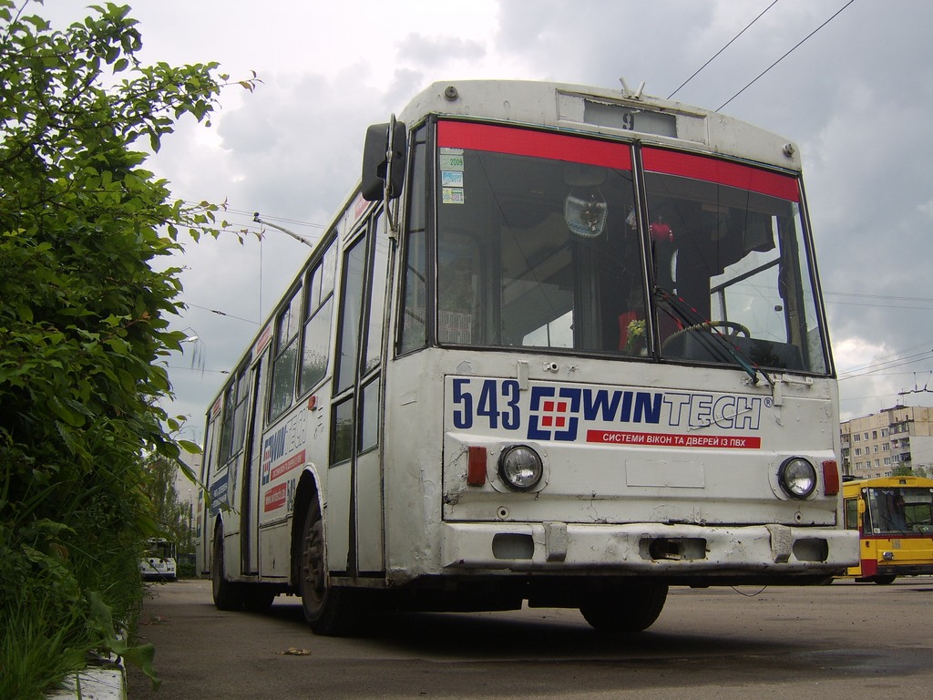 Львов, Škoda 14Tr89/6 № 543