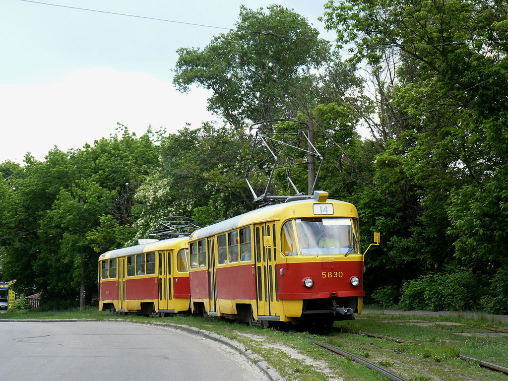 Киев, Tatra T3SU № 5830