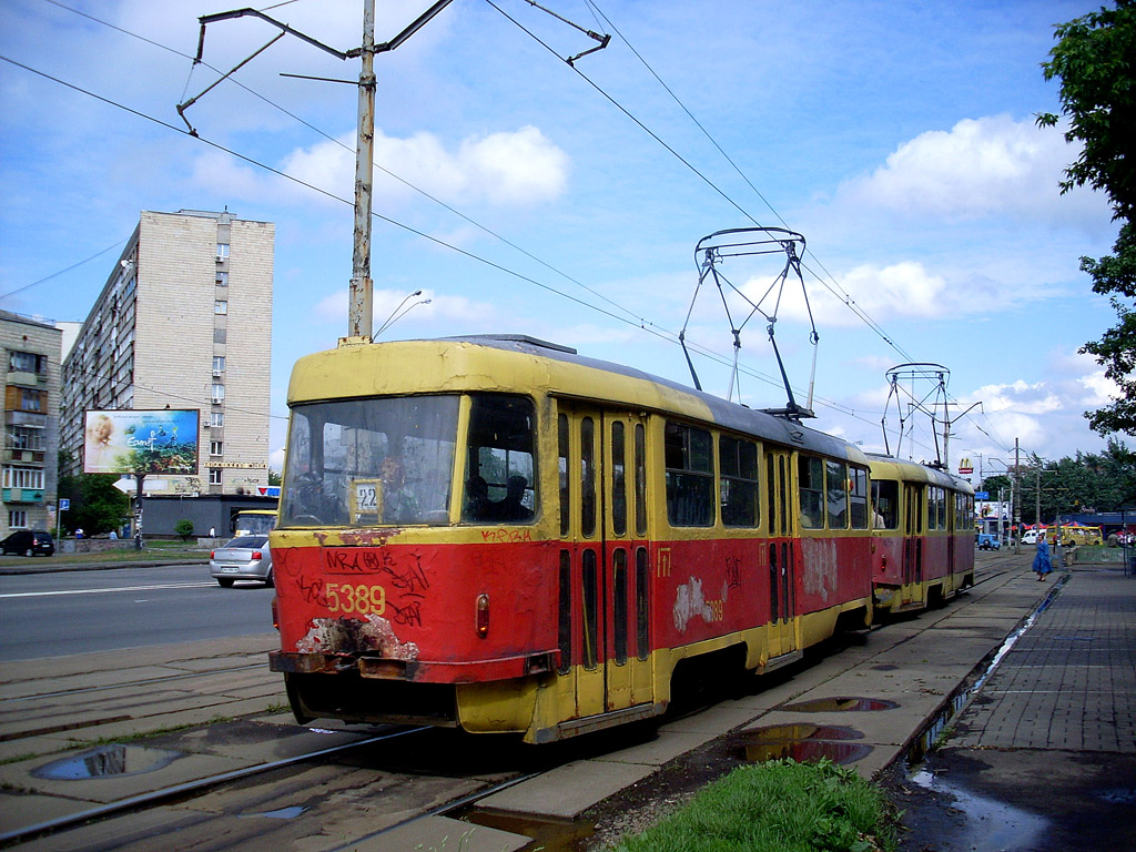 Киев, Tatra T3SU № 5389