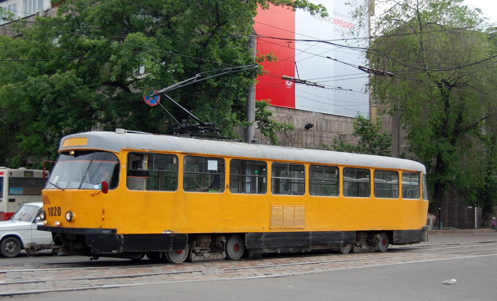 Алматы, Tatra T3D № 1020