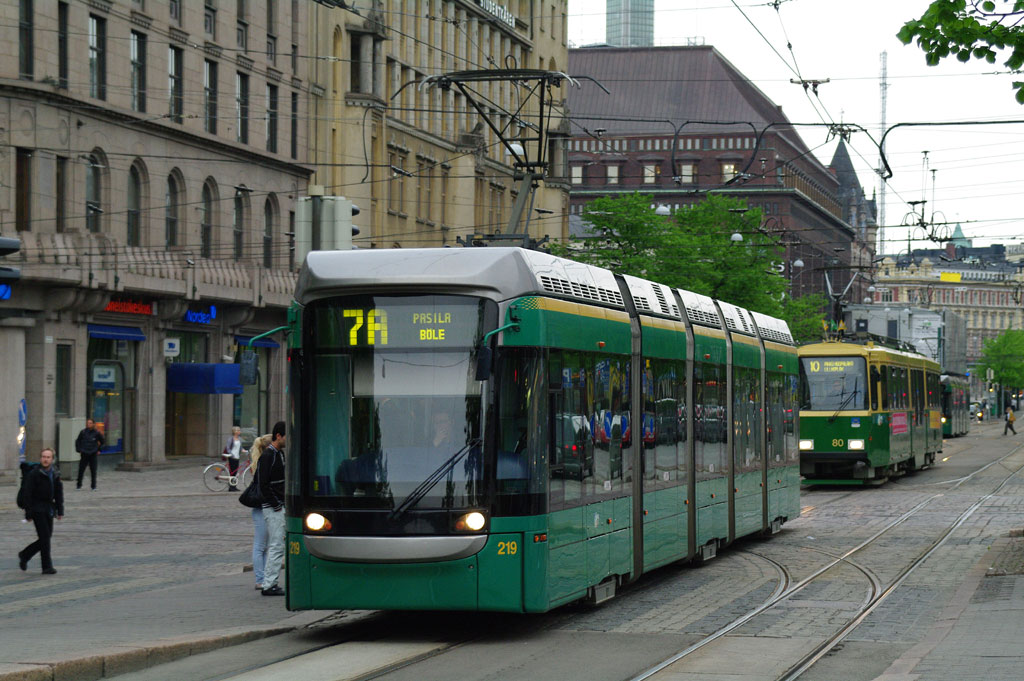 Хельсинки — Эспоо, Bombardier Variotram MLRV1 № 219