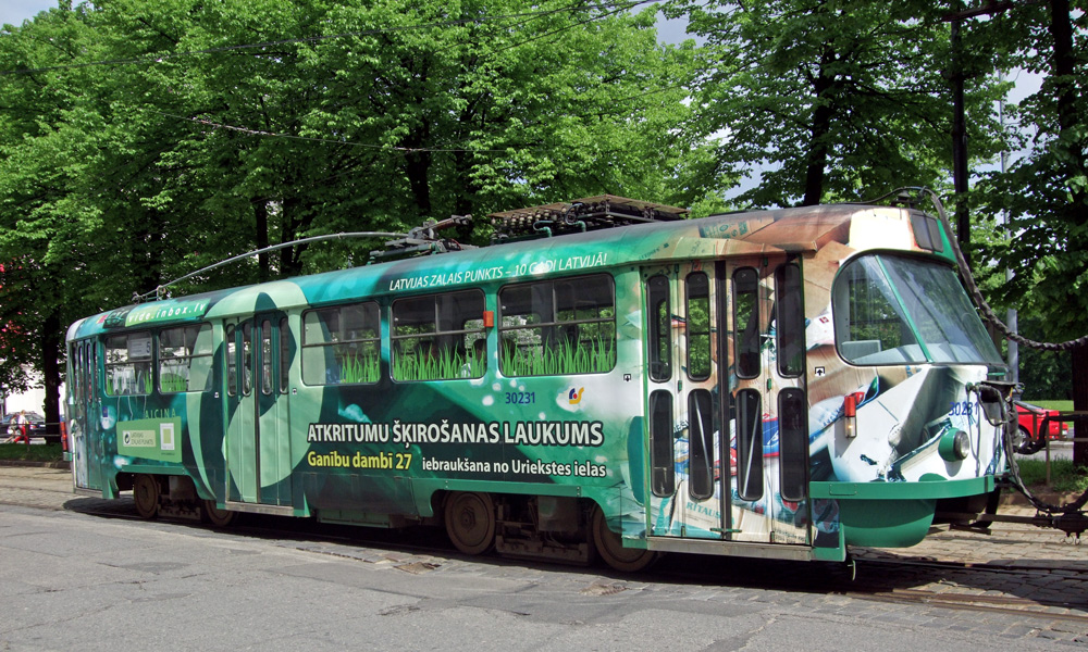 Рига, Tatra T3A № 30231