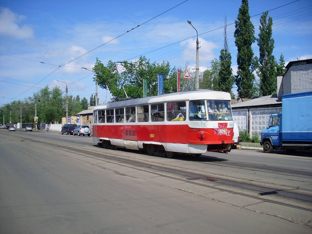 Киев, Tatra T3SU № 5942