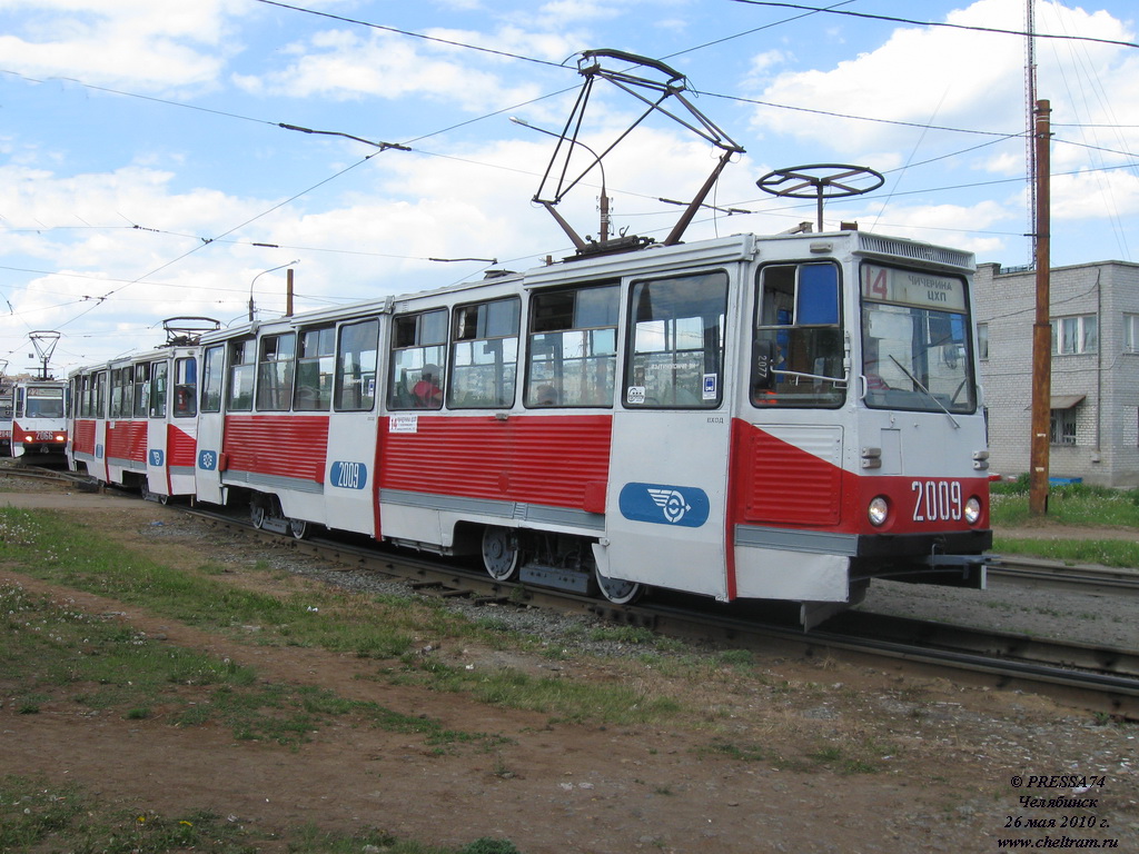 Chelyabinsk, 71-605 (KTM-5M3) № 2009 Chelyabinsk, 71-605 (KTM-5M3) № 2009