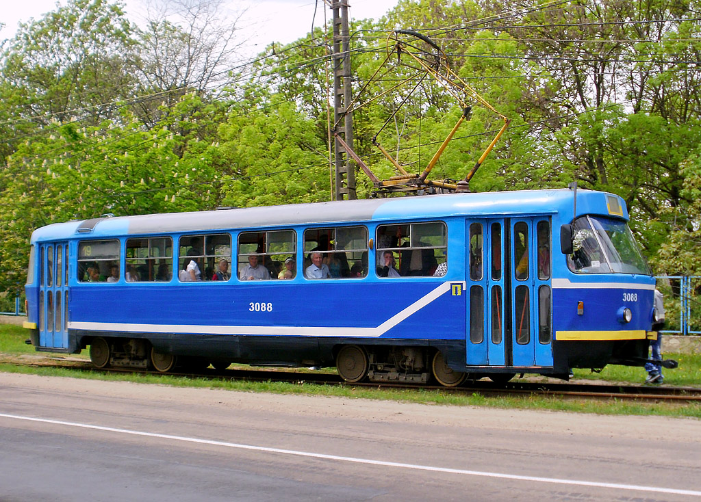 Одесса, Tatra T3R.P № 3088