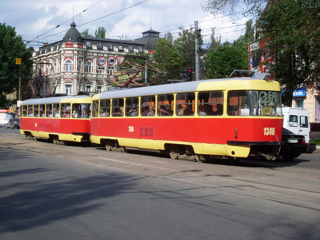 Днепр, Tatra T3SU № 1346