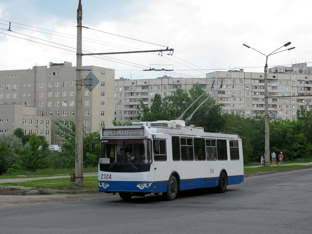 Харьков, ЗиУ-682Г-016.02 № 2324 Харьков, ЗиУ-682Г-016.02 № 2324