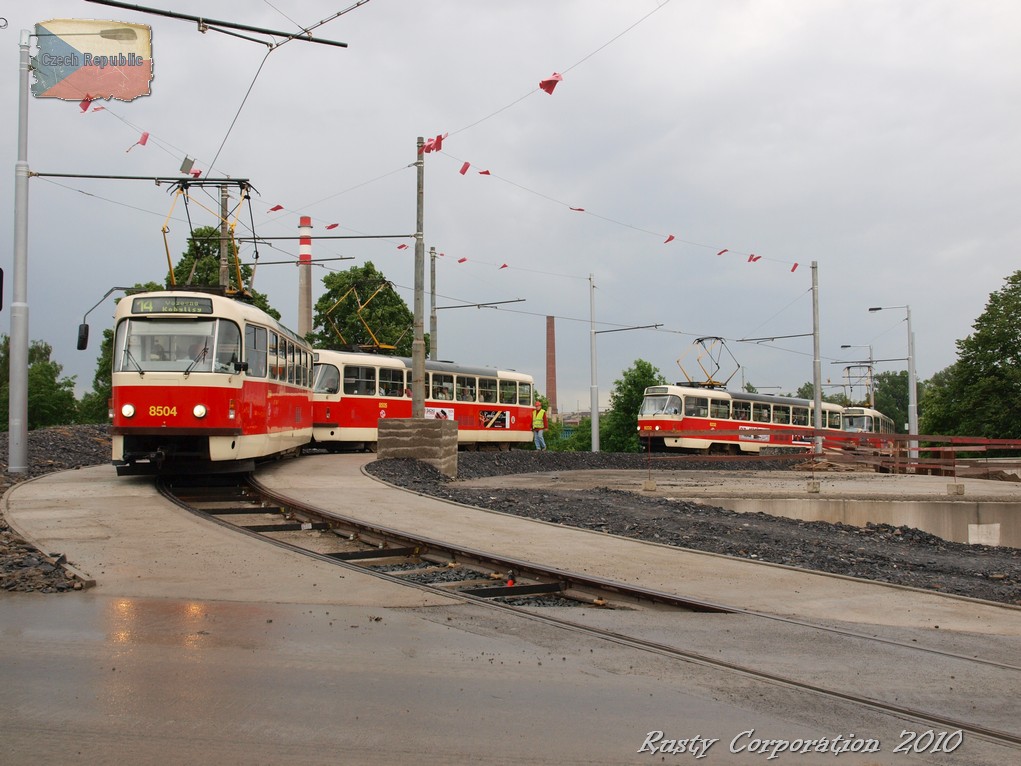 Прага, Tatra T3R.P № 8504