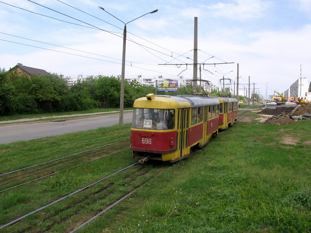 Charkiw, Tatra T3SU Nr. 696