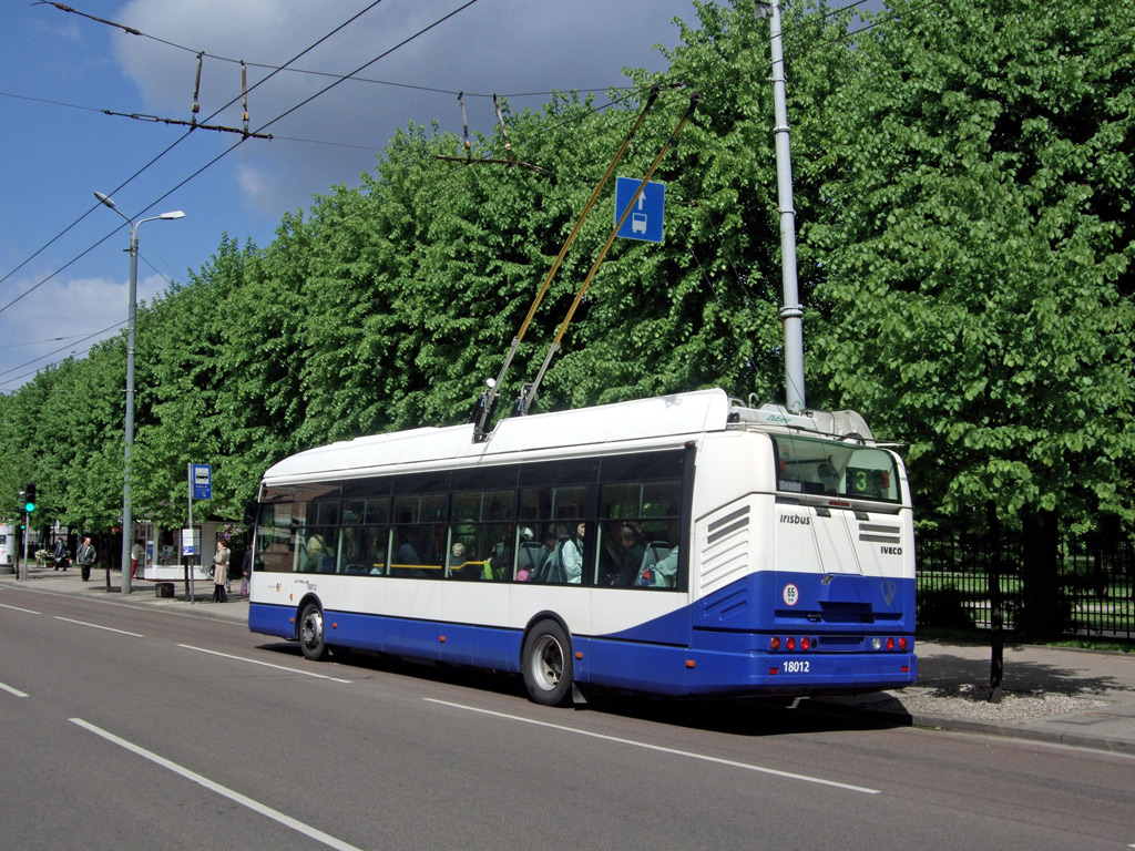 Рига, Škoda 24Tr Irisbus Citelis № 18012