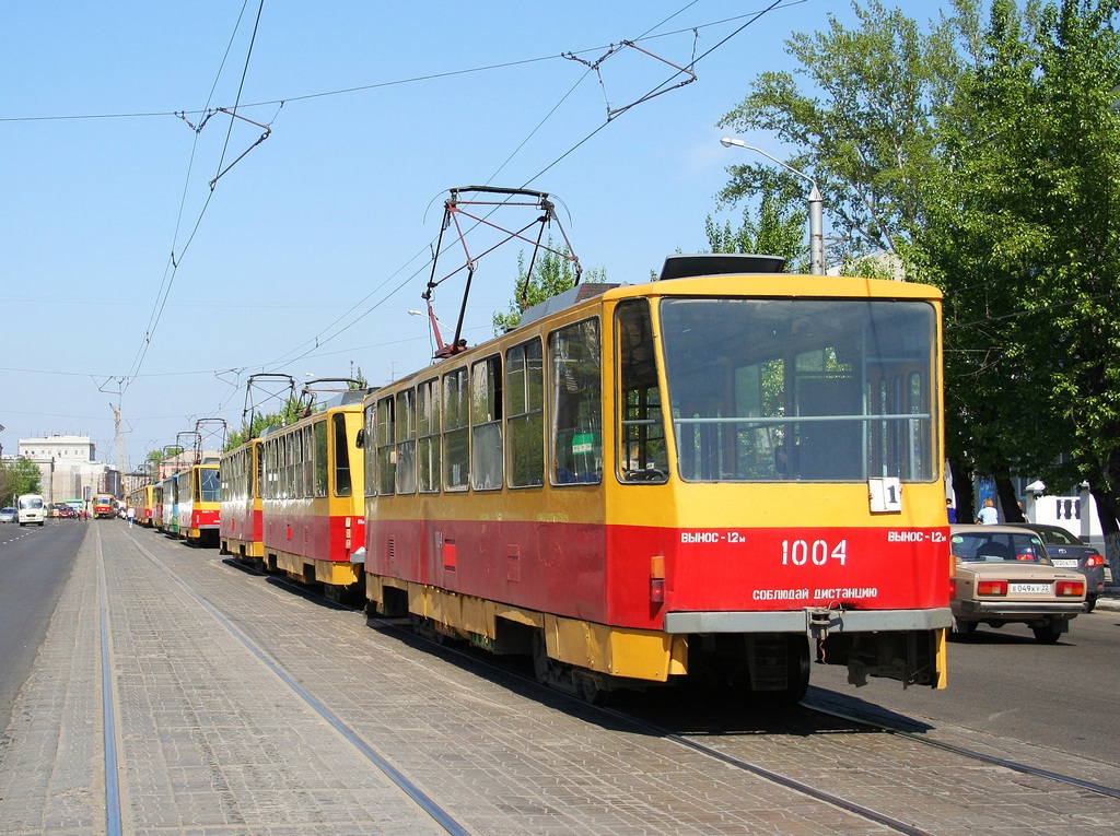 Барнаул, Tatra T6B5SU № 1004