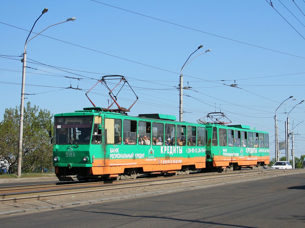 Барнаул, Tatra T6B5SU № 3188
