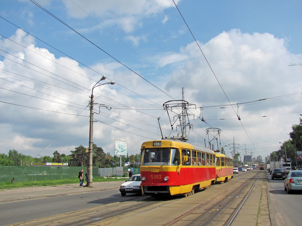 Киев, Tatra T3SU № 5383