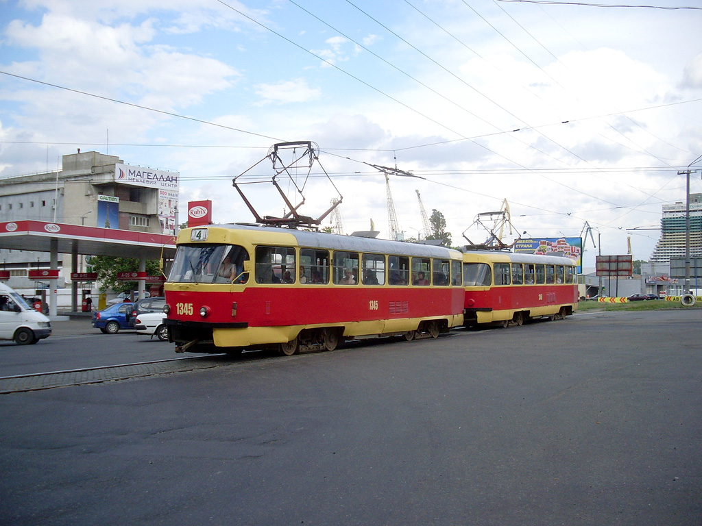 Днепр, Tatra T3SU № 1345