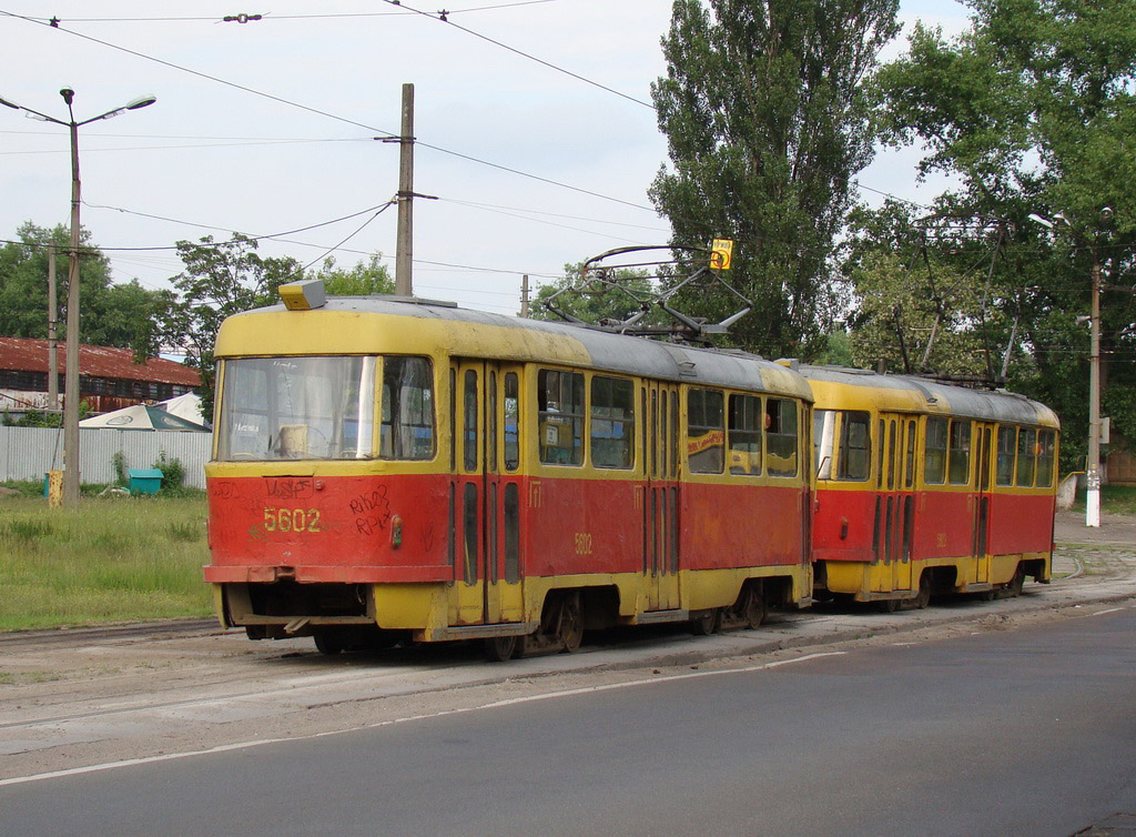 Киев, Tatra T3SU № 5602