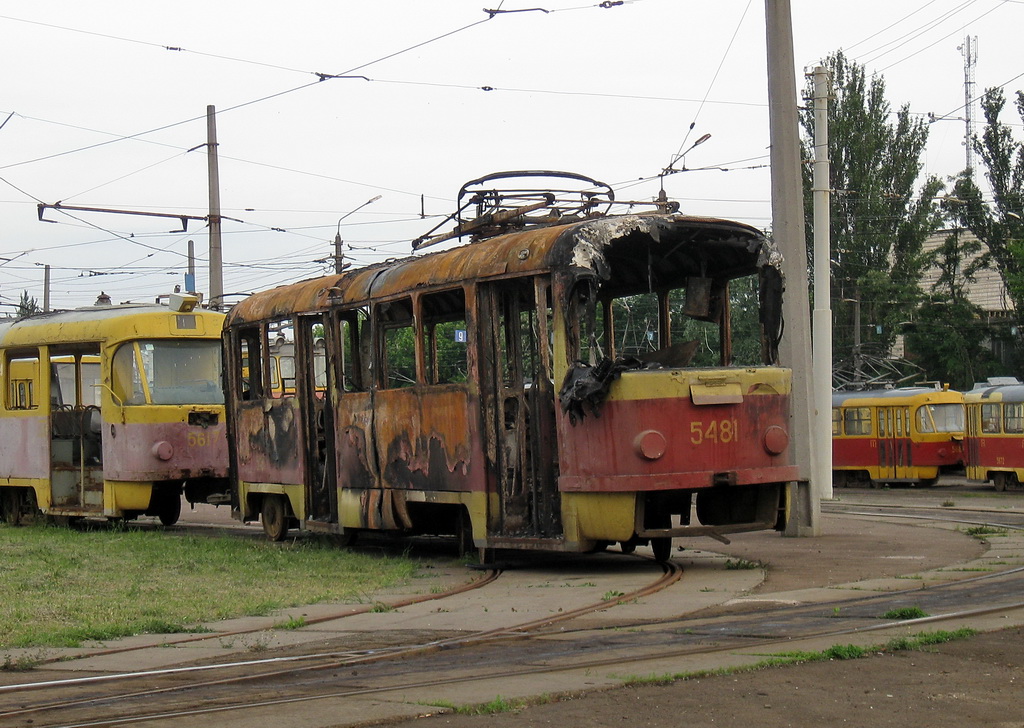 Kiova, Tatra T3SU # 5481