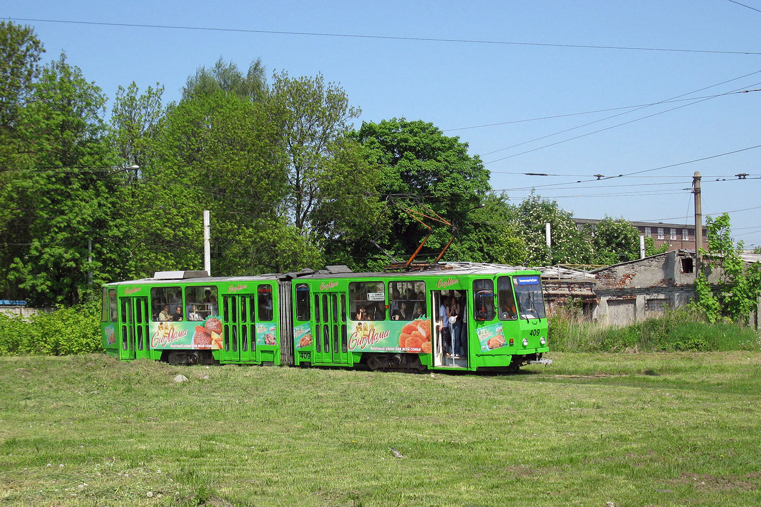 Kaliningrad, Tatra KT4SU # 409