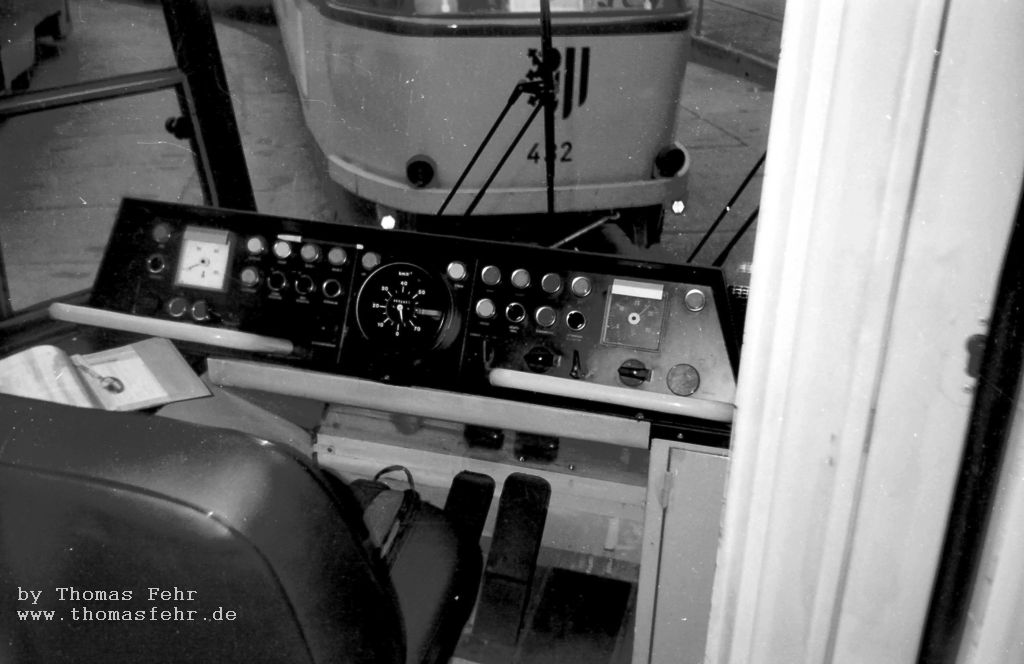 Дрезден — Поездки в кабине трамвая