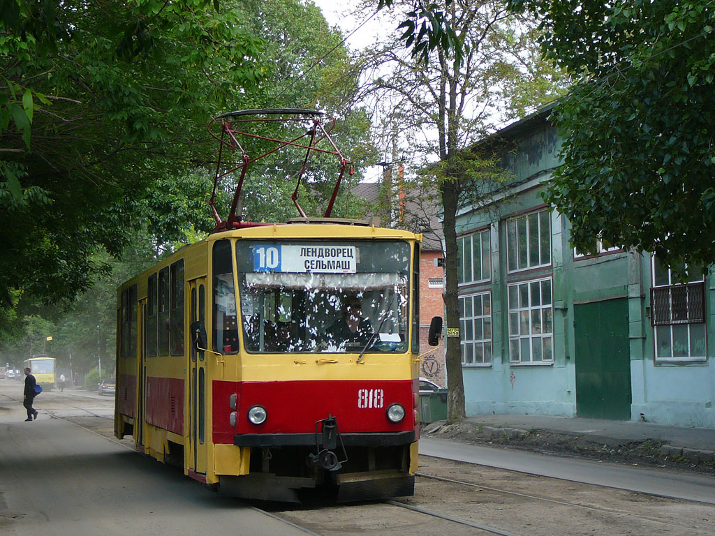 Ростов-на-Дону, Tatra T6B5SU № 818