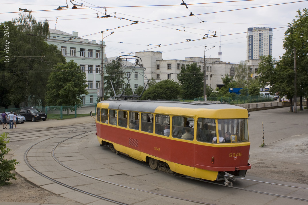 Київ, Tatra T3SU № 5945