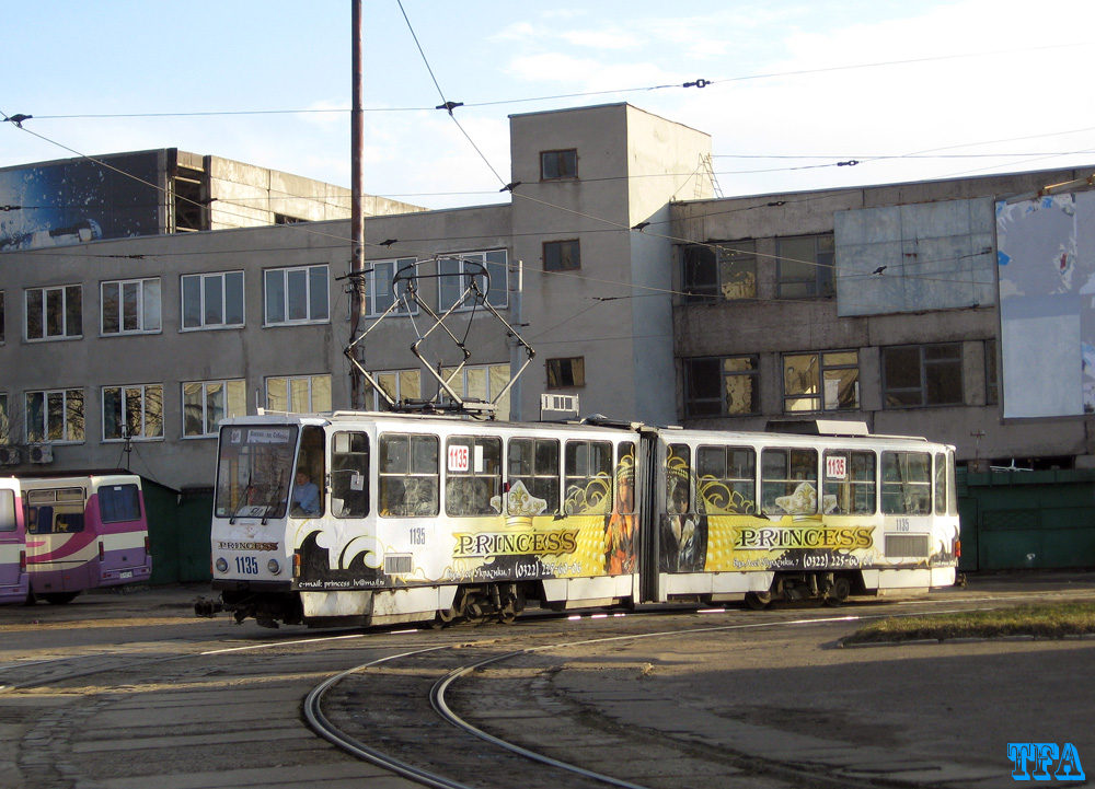 Львов, Tatra KT4SU № 1135