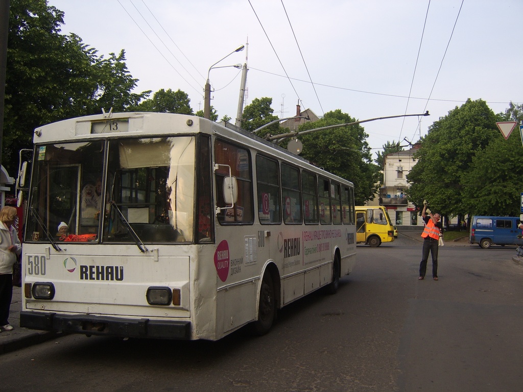 Львов, Škoda 14Tr11/6 № 580