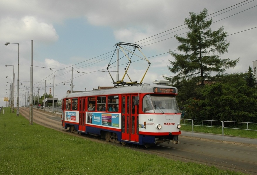Оломоуц, Tatra T3R.P № 148
