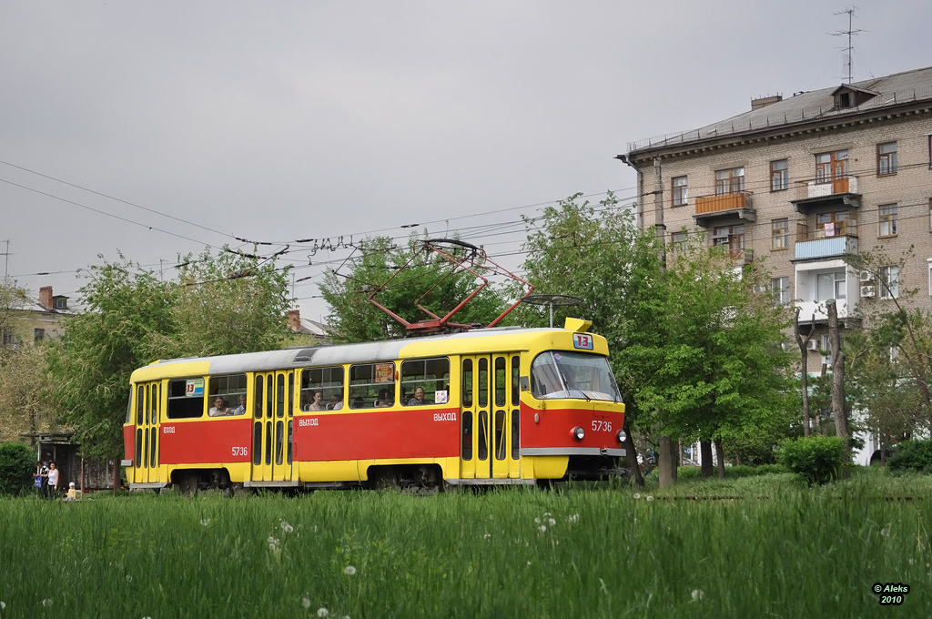 Волгоград, Tatra T3SU № 5736
