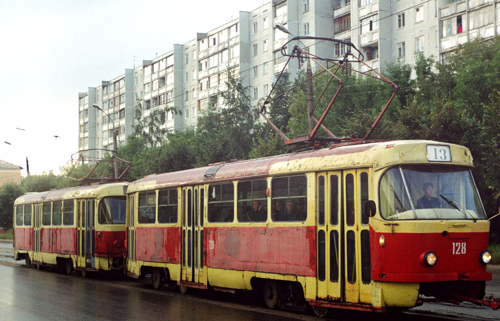 Тверь, Tatra T3SU № 128; Тверь — Тверской трамвай в начале 2000-х гг. (2002 — 2006 гг.)
