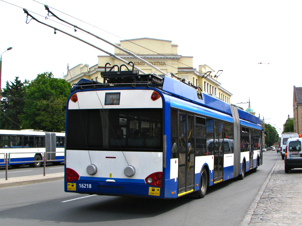 Рига, Solaris Trollino II 18 Ganz № 16218