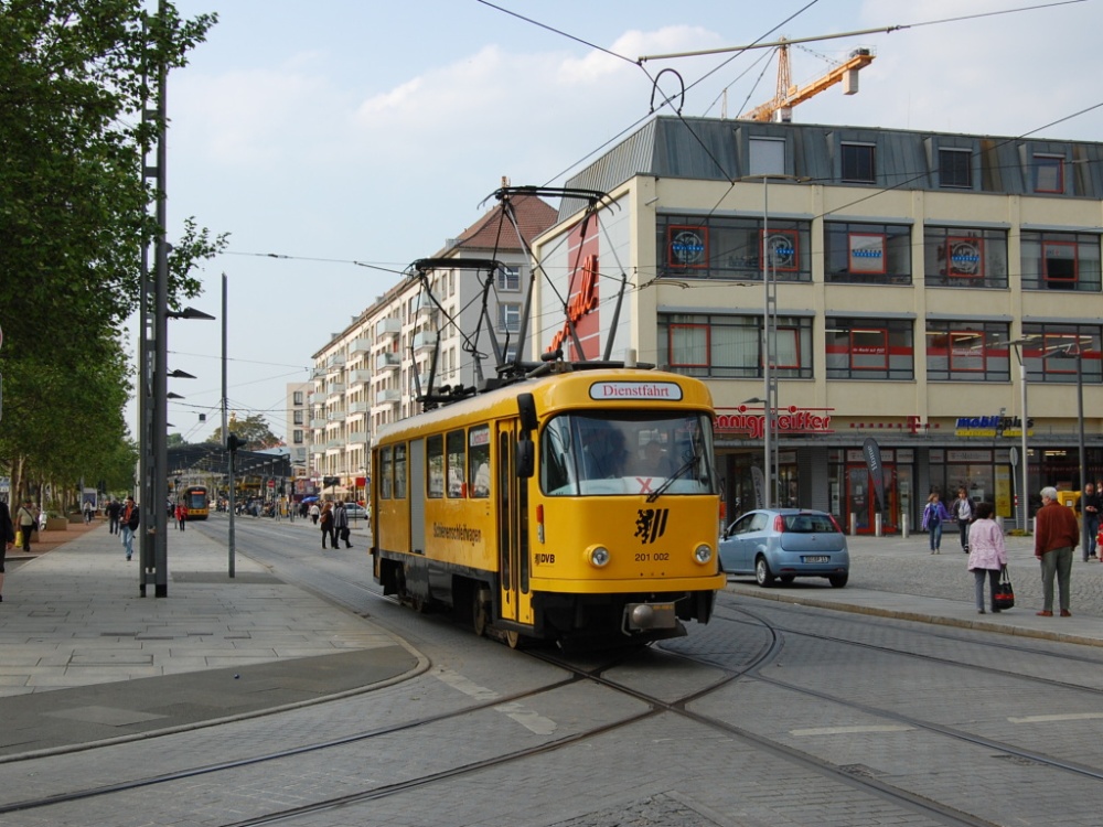Дрезден, Tatra T4D-MI № 201 002; Дрезден — Прощание с Татрами (29.05.2010)