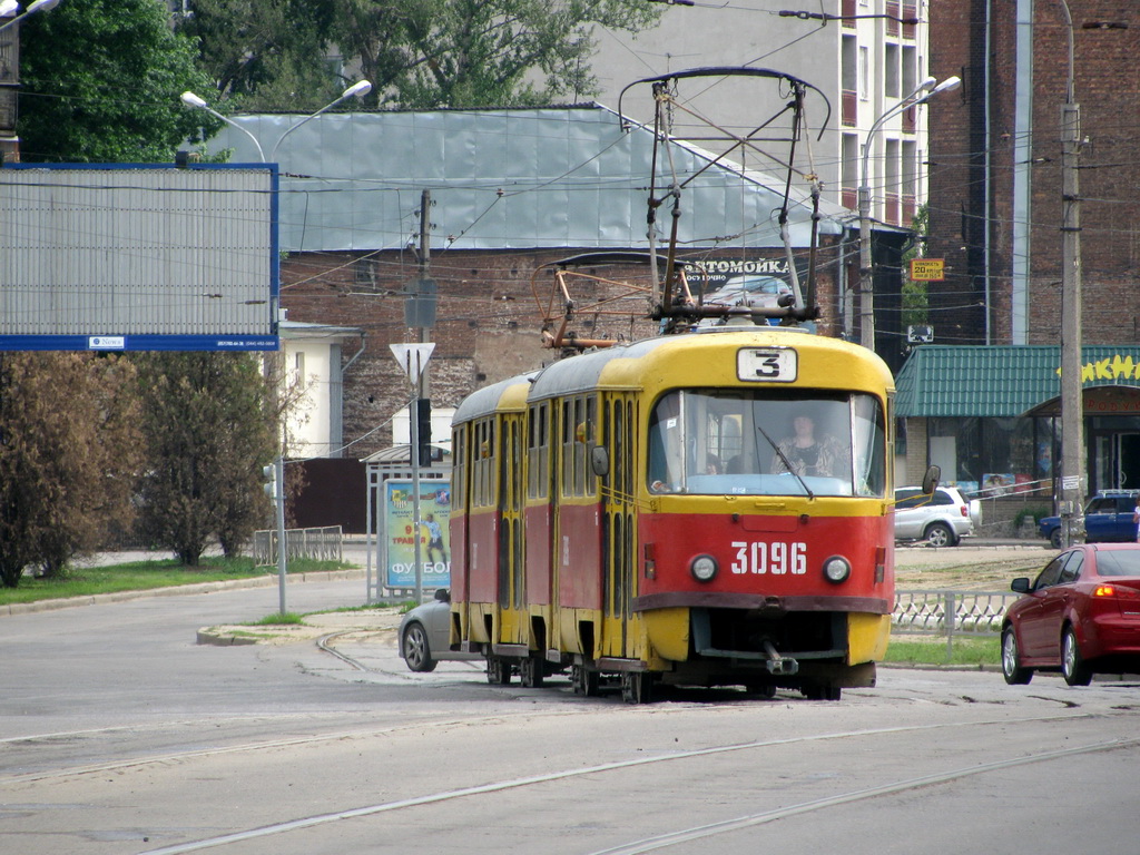 Харьков, Tatra T3SU № 3096