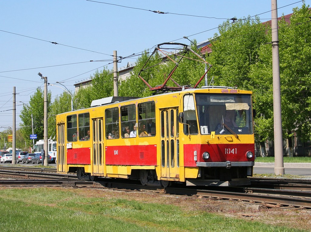 Барнаул, Tatra T6B5SU № 1041