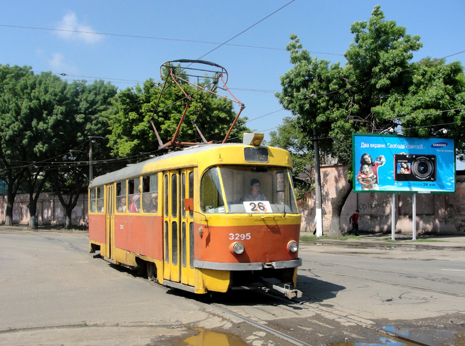 Одесса, Tatra T3SU № 3295