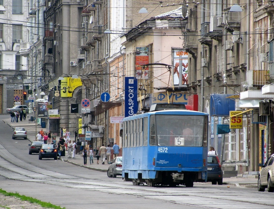 Харьков, Tatra T6B5SU № 4572