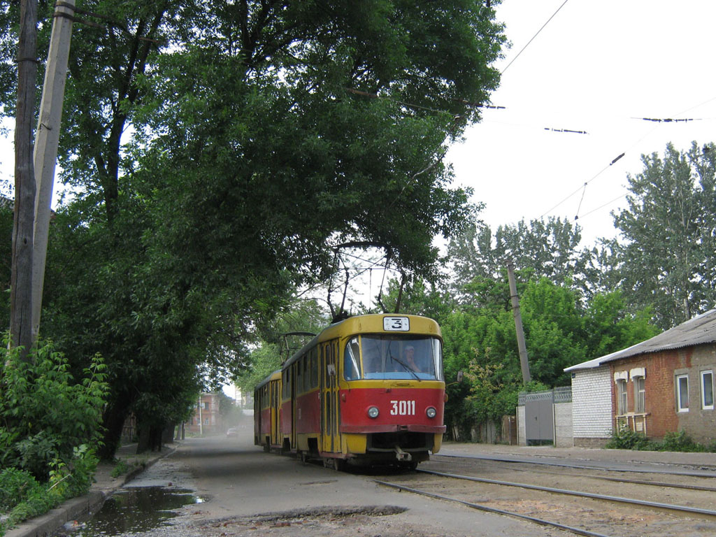 Харьков, Tatra T3SU № 3011