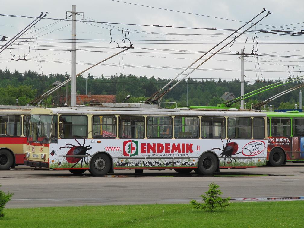 Каунас, Škoda 14Tr № 327