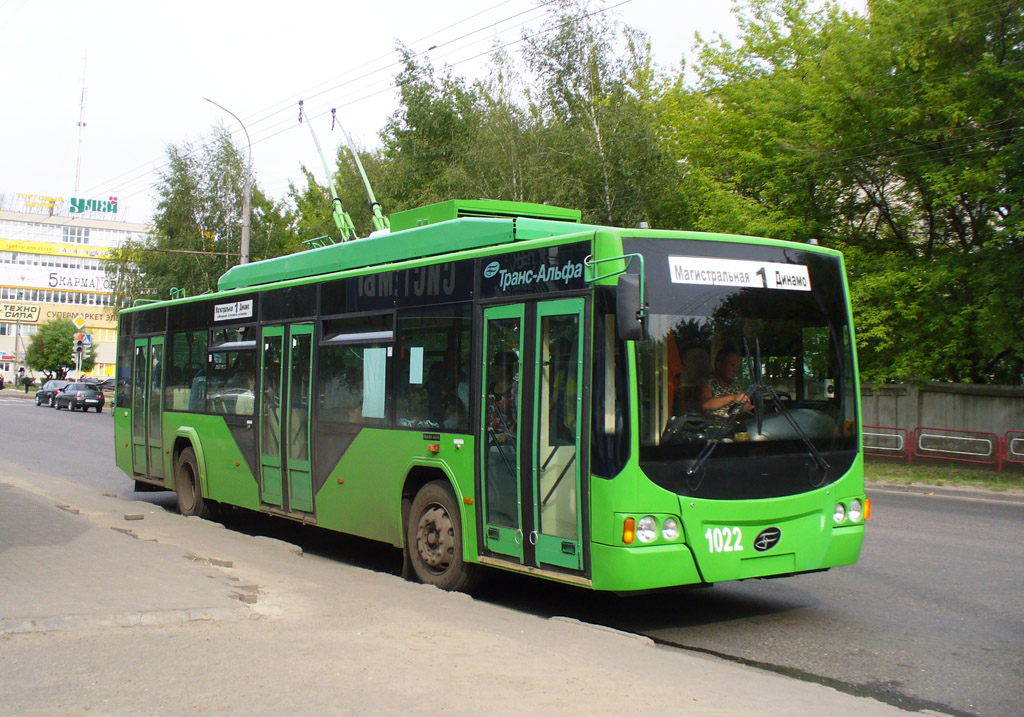 Тамбов, ВМЗ-5298.01 «Авангард» № 1022