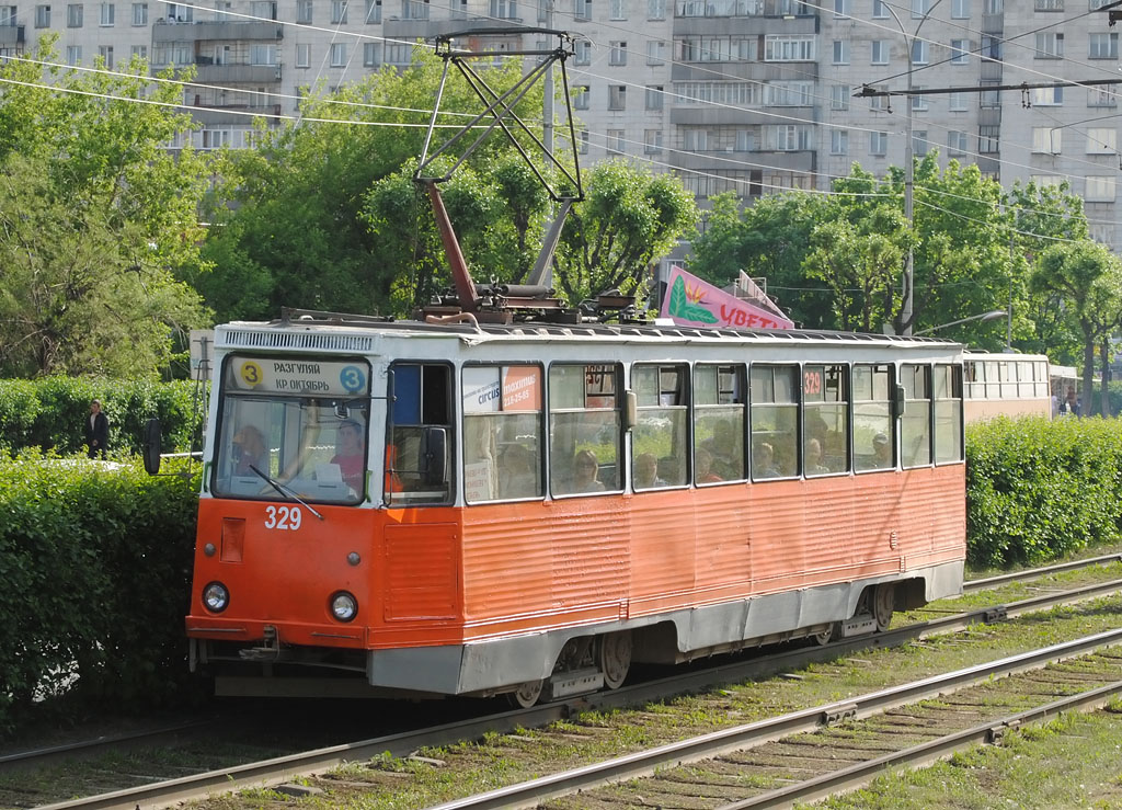 Пермь, 71-605 (КТМ-5М3) № 329