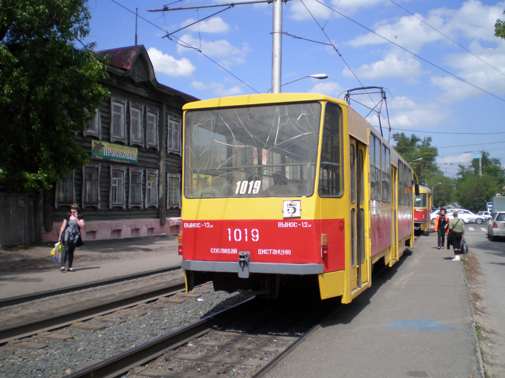 Барнаул, Tatra T6B5SU № 1019