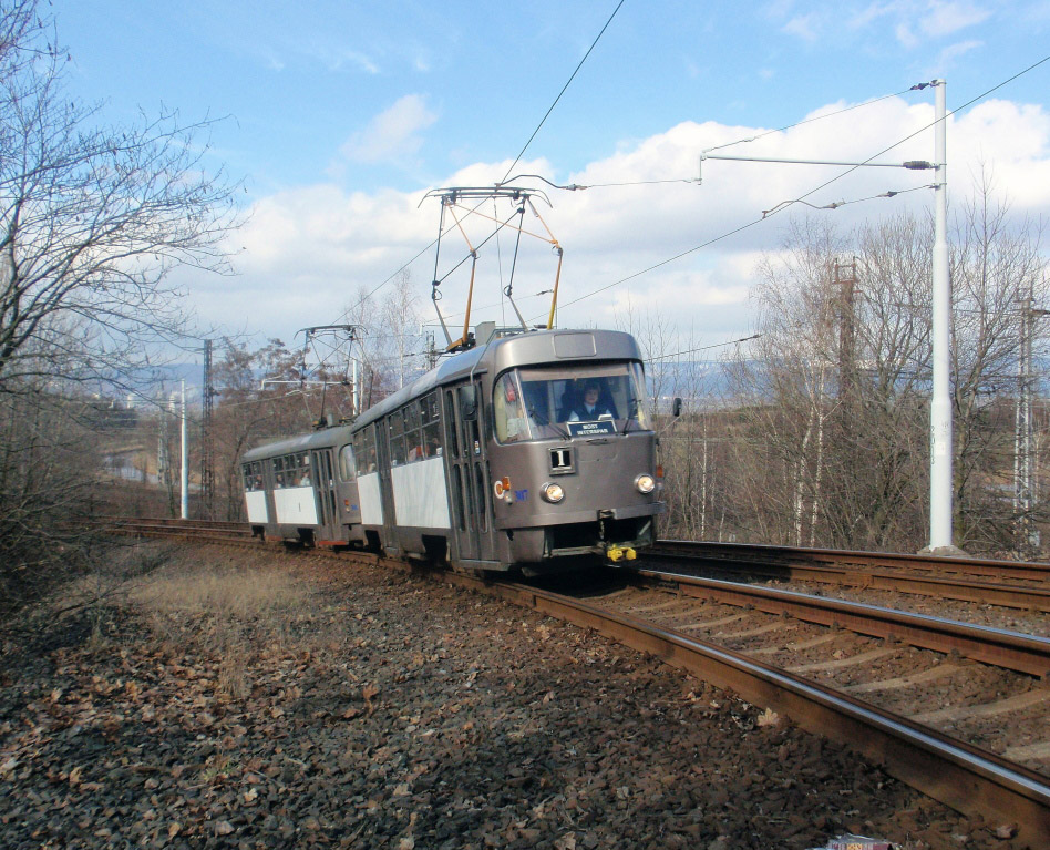 Мост ― Литвинов, Tatra T3M.3 № 307
