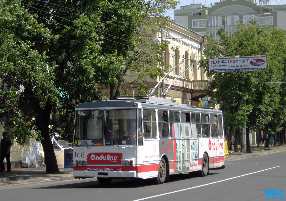 Ровно, Škoda 14Tr89/6 № 108