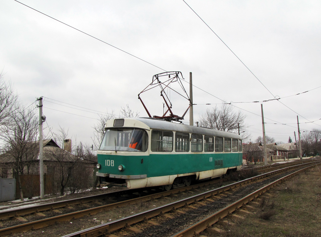 Донецк, Tatra T3SU № 108