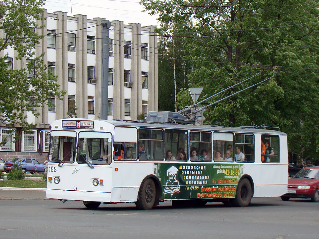 Йошкар-Ола, ЗиУ-682В № 188