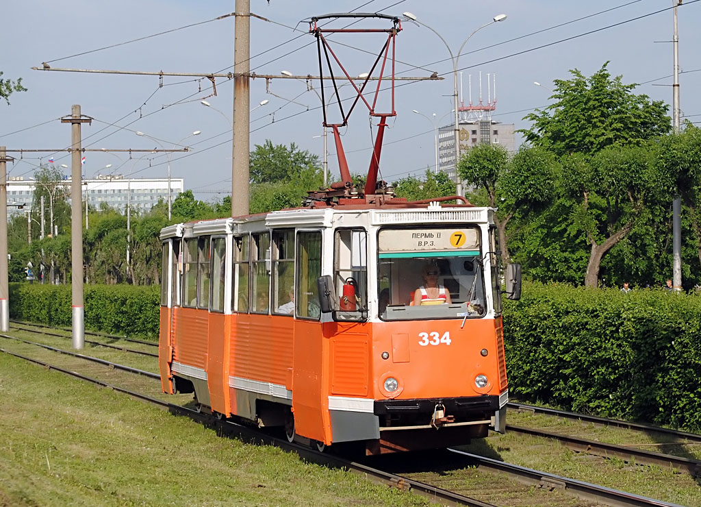 Пермь, 71-605 (КТМ-5М3) № 334