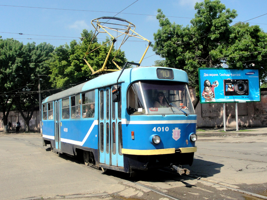 Одесса, Tatra T3R.P № 4010