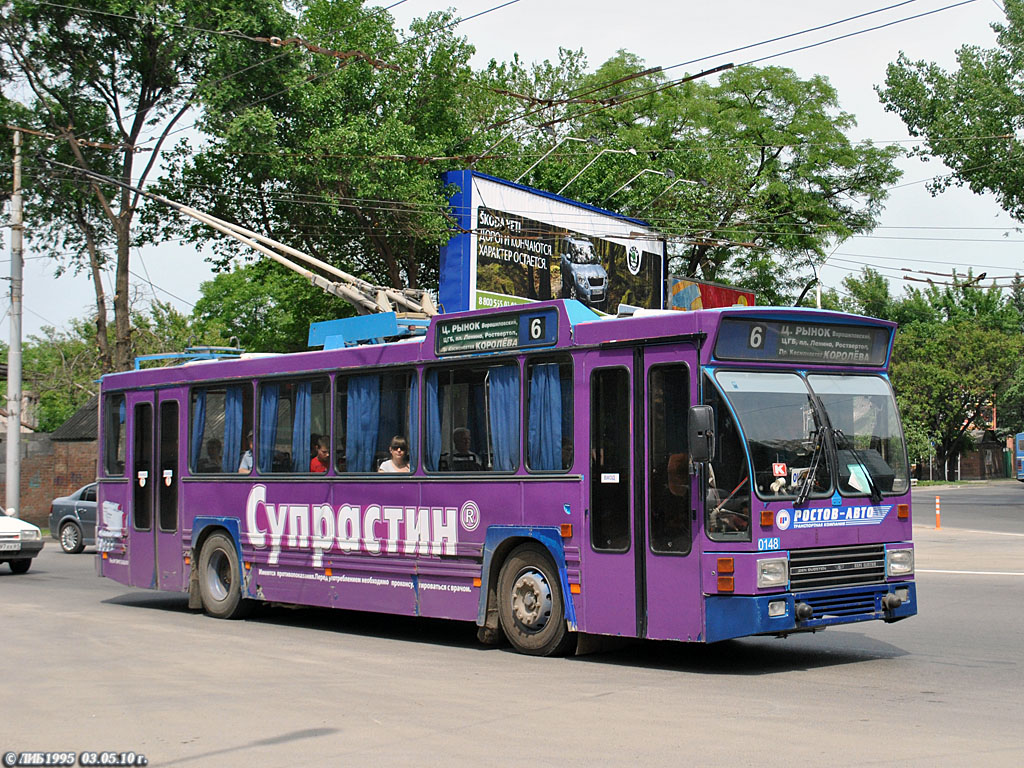 Ростов-на-Дону, DAF Den Oudsten B79T-KM560 / Kiepe № 0148