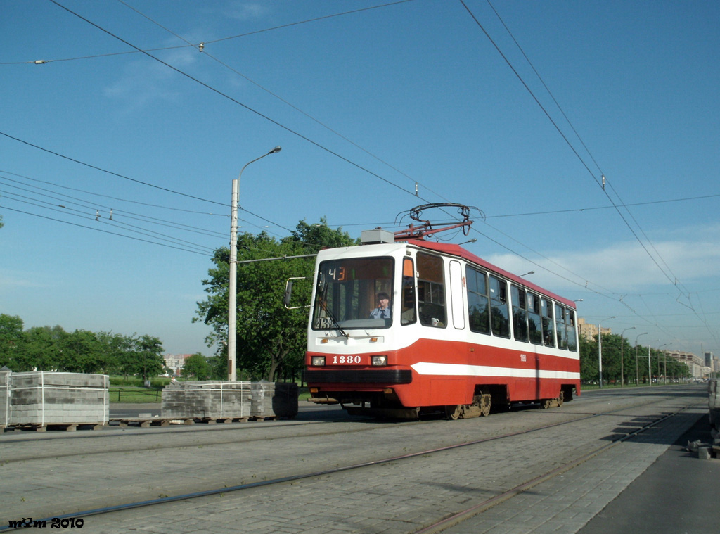Санкт-Петербург, 71-134А (ЛМ-99АВ) № 1380